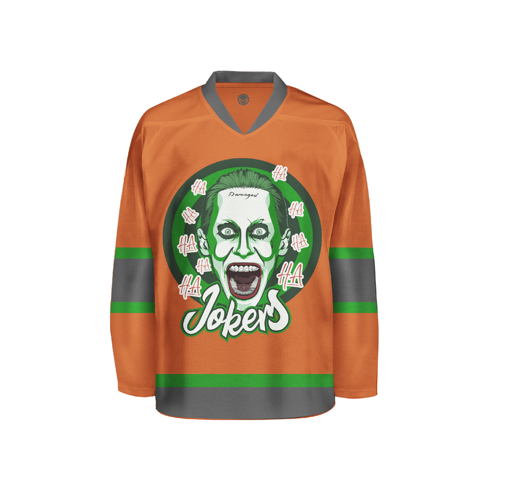 batman hockey jersey