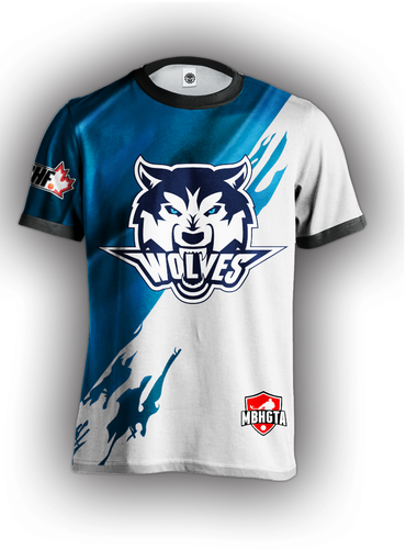 Custom Super Dri Tech Wolves Tee